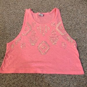 2 for 16 PINK crop top